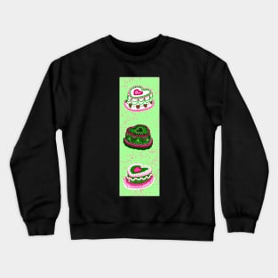 green cakes Crewneck Sweatshirt